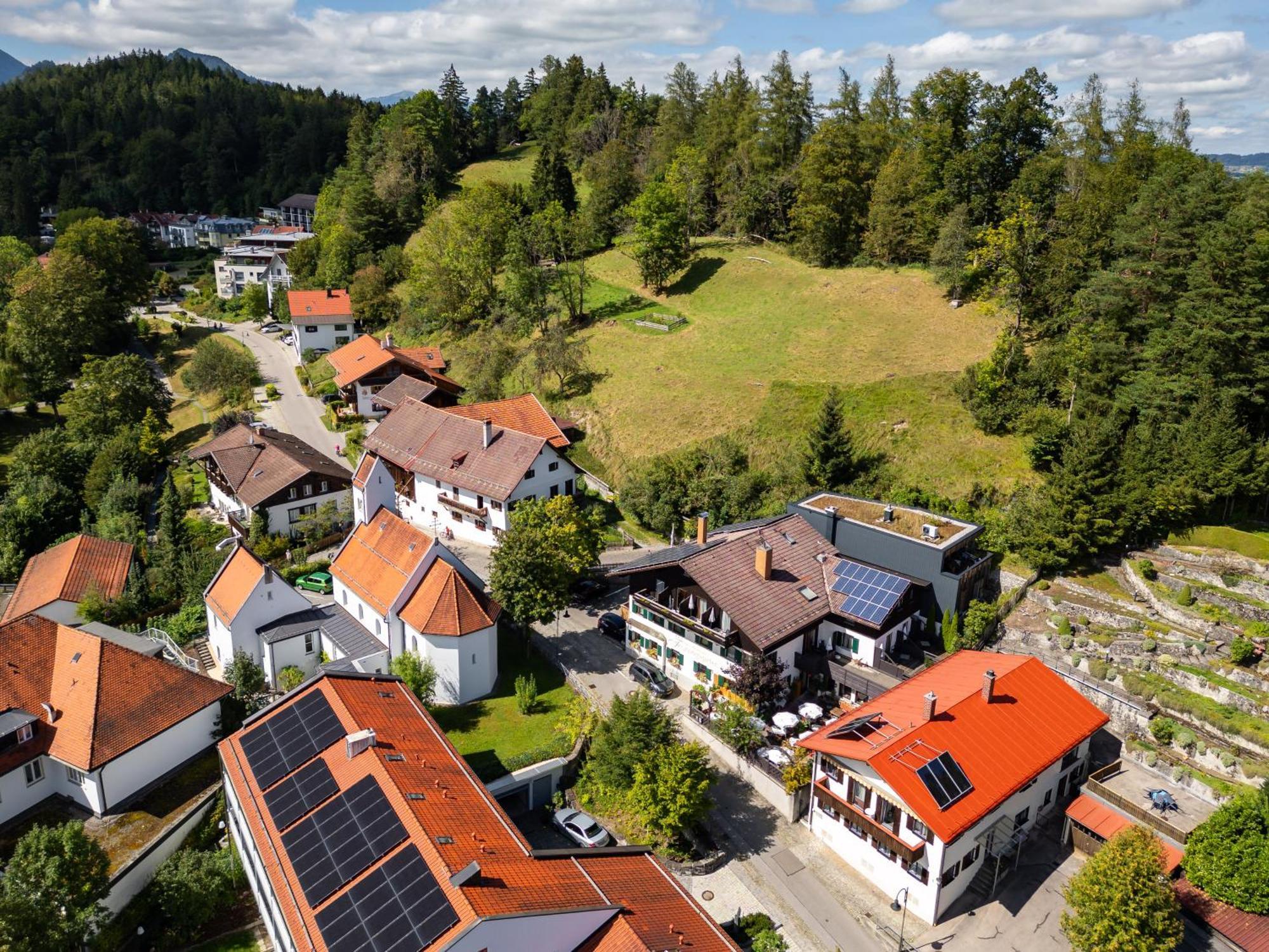 Hotel Restaurant Fruehlingsgarten Füssen Exteriér fotografie