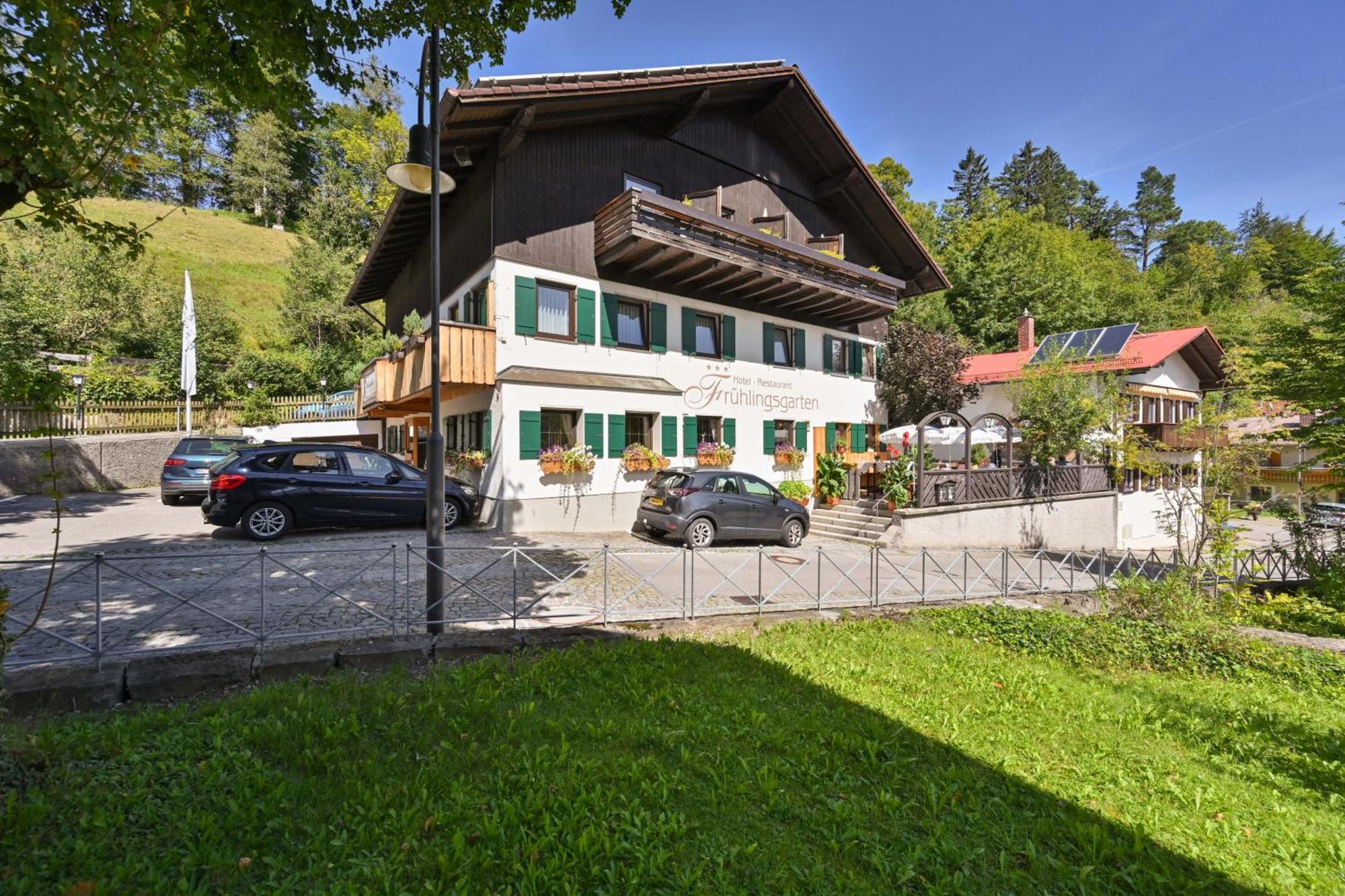 Hotel Restaurant Fruehlingsgarten Füssen Exteriér fotografie